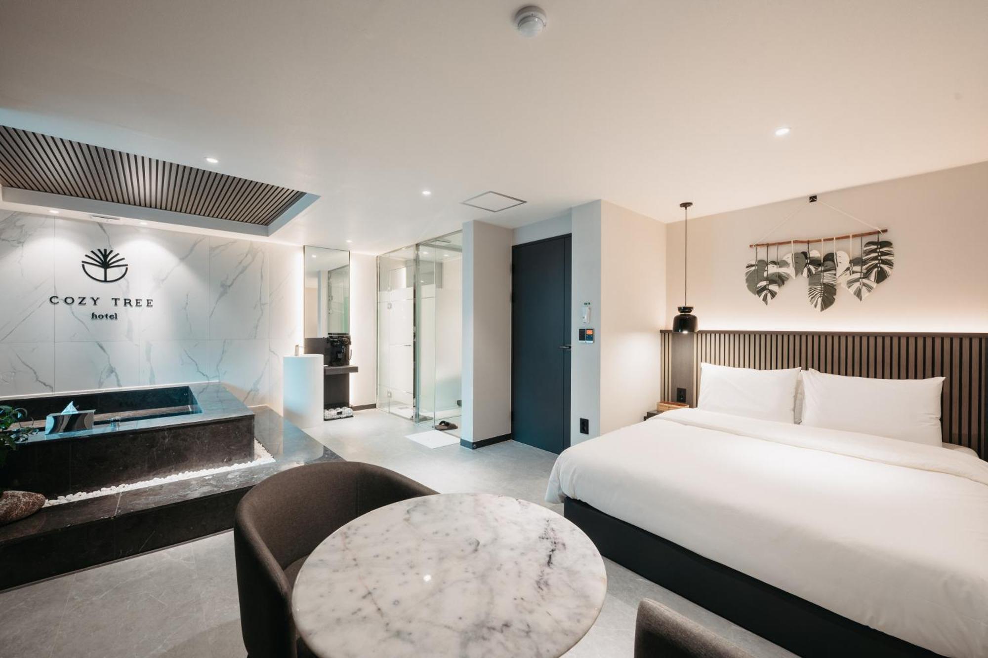 Cozy Tree Hotel Seomyeon Puszan Szoba fotó